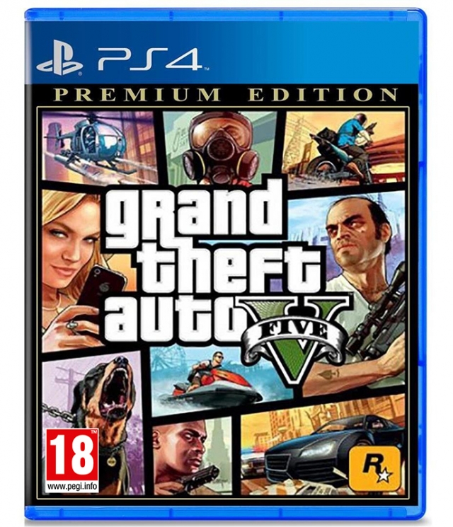 GRAND THEFT AUTO V Premium Edition PS4