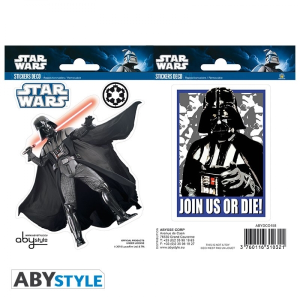 Autocolantes STAR WARS Darth Vader