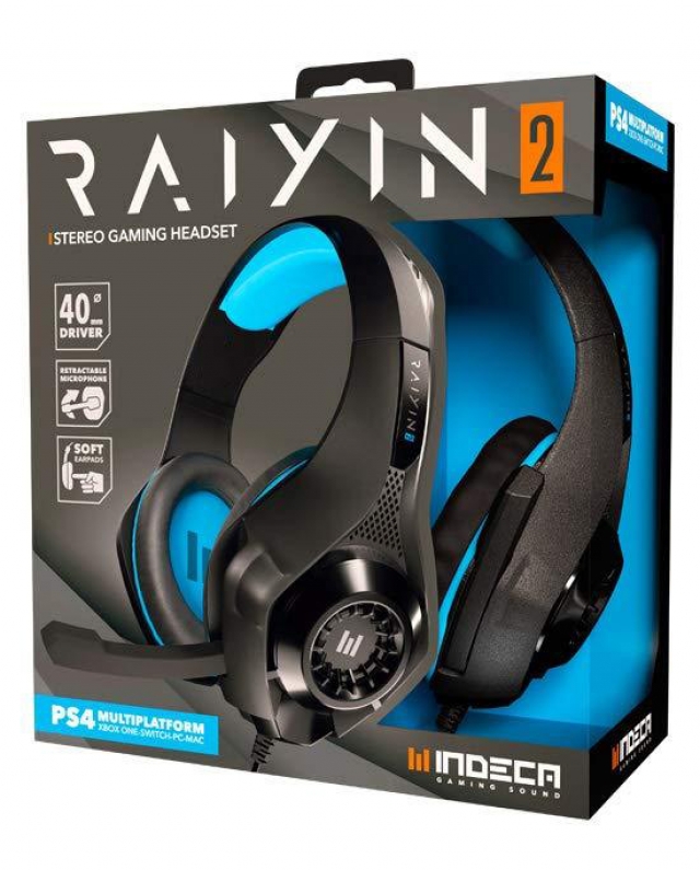 AUSCULTADORES GAMING INDECA RAYIN 2 (Multiplataforma)