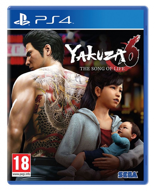 YAKUZA 6 THE SONG OF LIFE HITS PS4