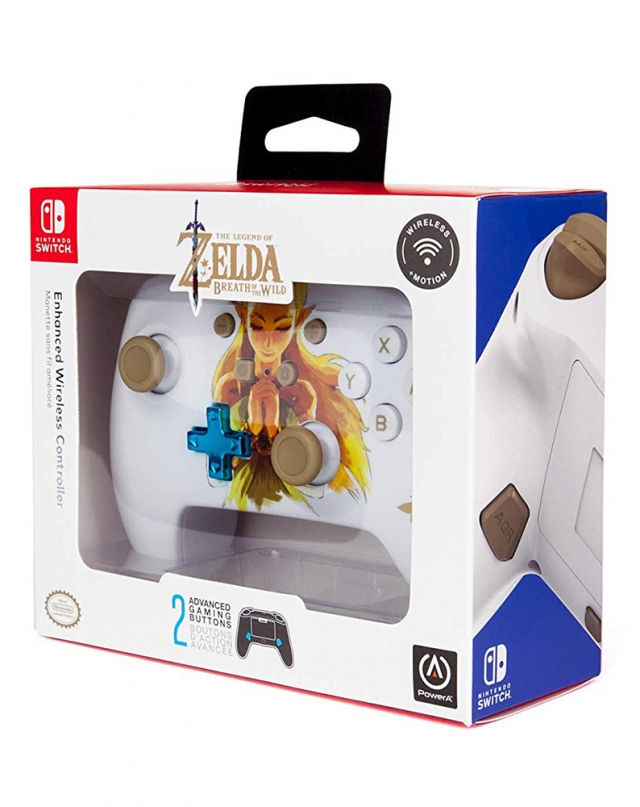 COMANDO Oficial PowerA Zelda BOTW Sem Fios Switch