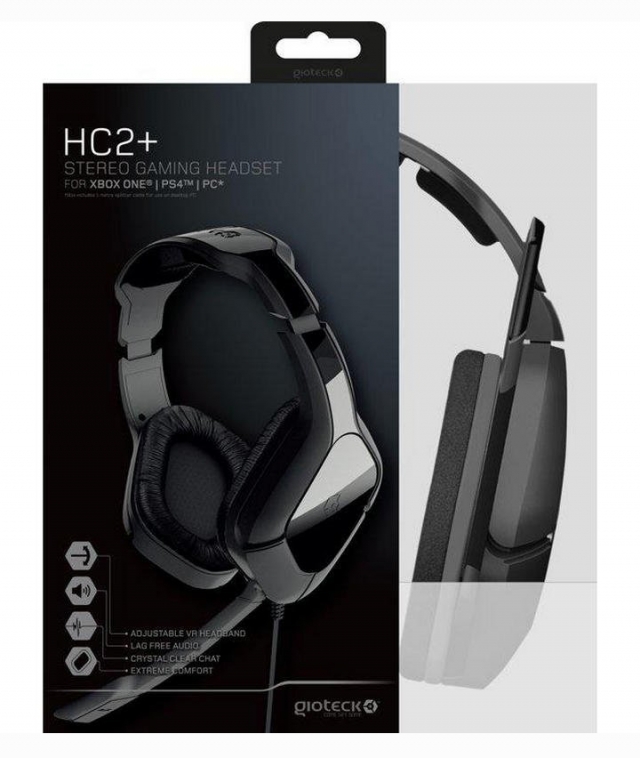 AUSCULTADORES GAMING GIOTECK HC2+ (Multiplataforma)