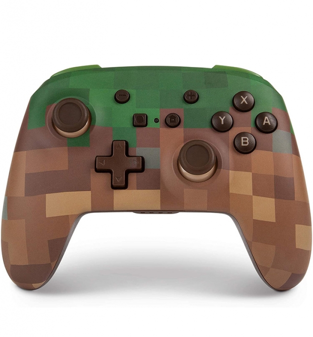 Comando Oficial Wireless PowerA Minecraft Grass Switch