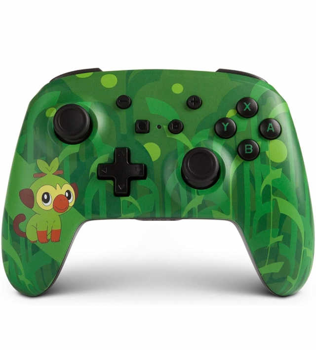 COMANDO Oficial PowerA Pokémon Grookey Sem Fios Switch