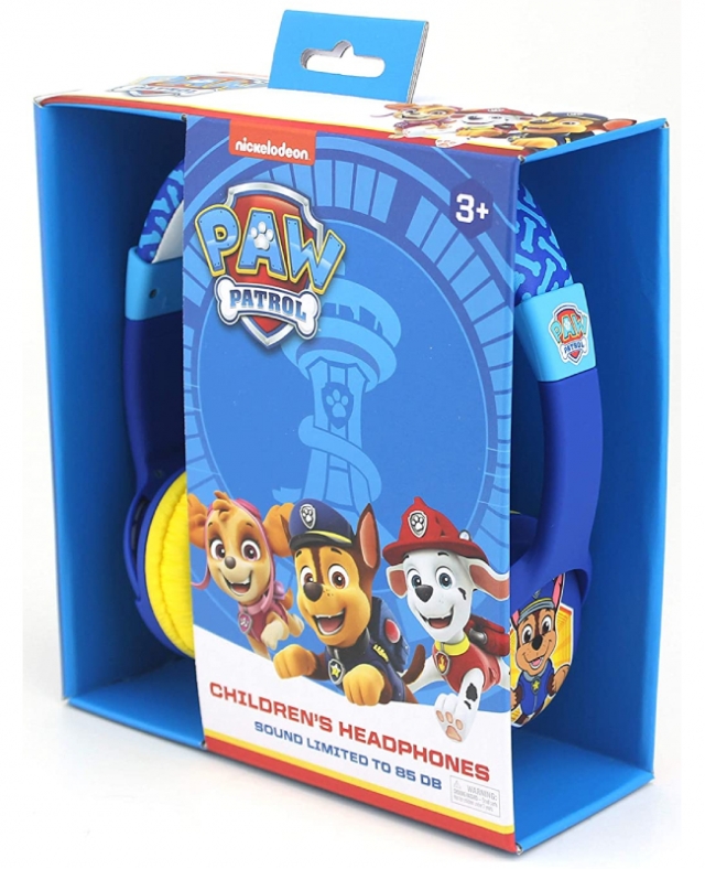 Auscultadores Gaming Com Fios Junior - Patrulha Pata Chase (Multiplataforma)