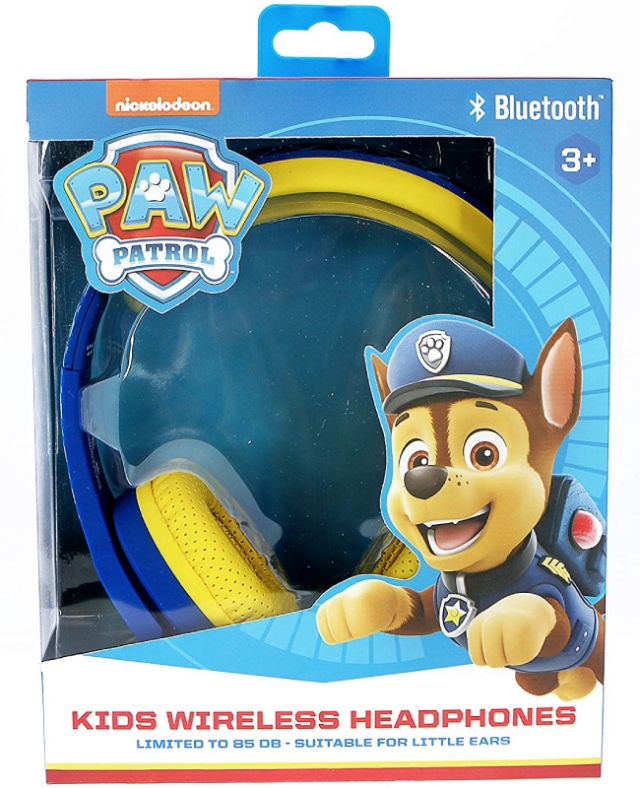Auscultadores Gaming Sem Fios Junior - Patrulha Pata Chase PC