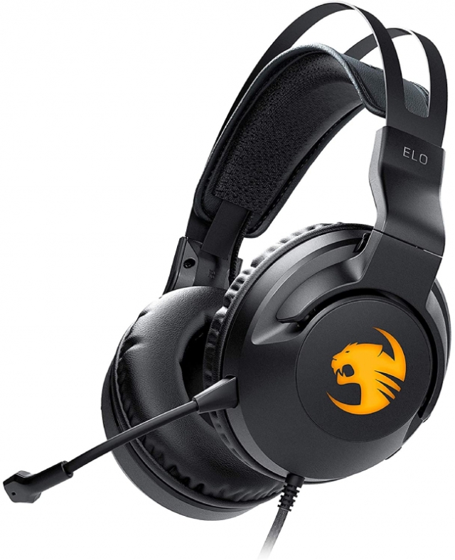 Auscultadores Gaming Com Fios Roccat Elo 7.1 USB Preto PC