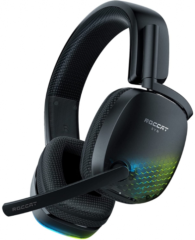 Auscultadores Gaming Roccat Sem Fios Syn Pro Air 3D Preto PC