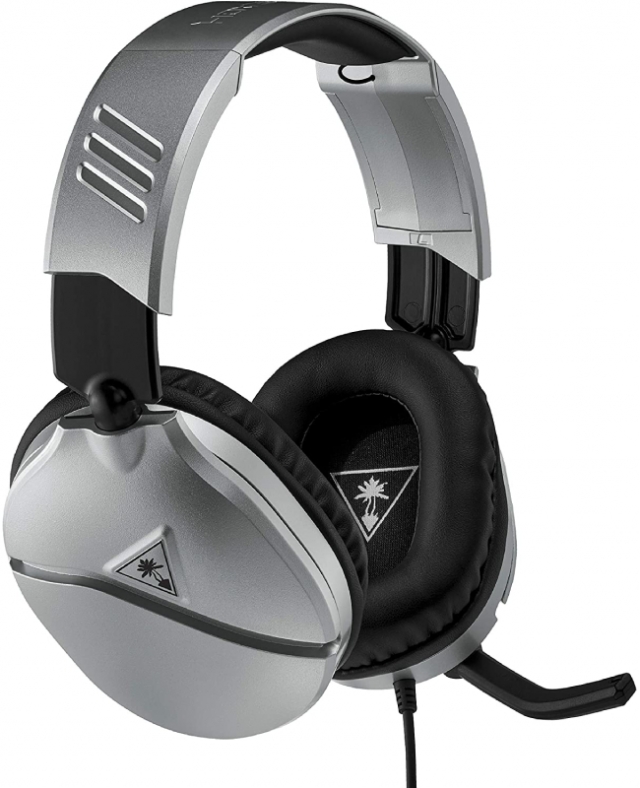 Auscultadores Gaming Com Fios Turtle Beach Recon 70 Prateado (Multiplataforma)