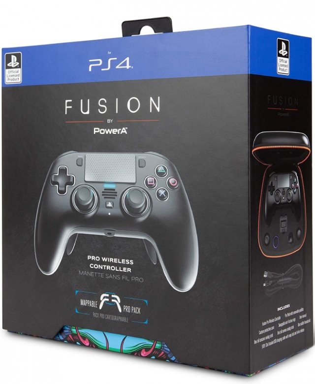 Comando PowerA Sem Fios Fusion Pro PS4
