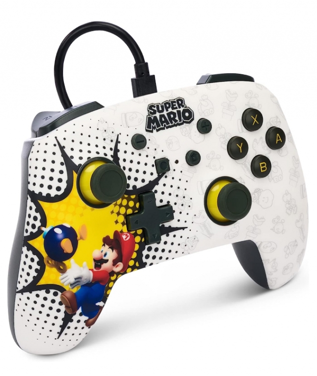 Comando PowerA Com Fios Bob-omb Blast Switch