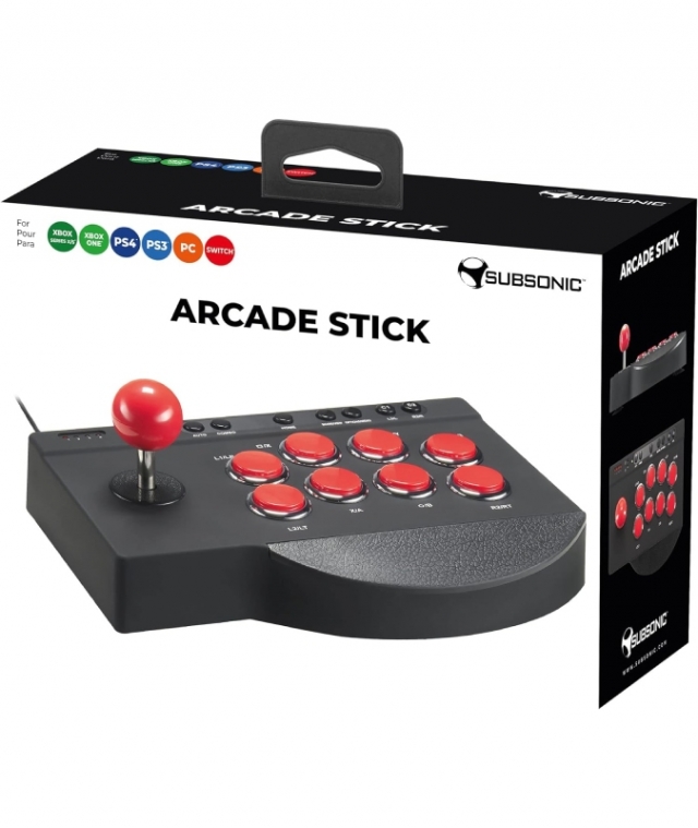 Arcade Stick SUBSONIC Multiplataforma