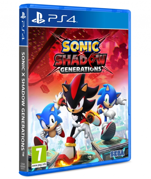 SONIC X SHADOW GENERATIONS Day One Edition PS4