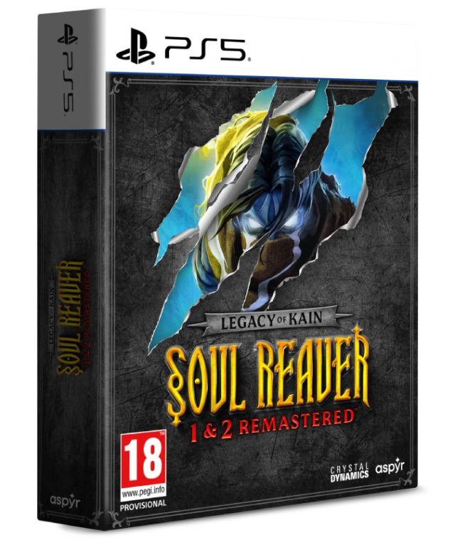 Legacy of Kain SOUL REAVER 1& 2 Remastered Deluxe Edition PS5