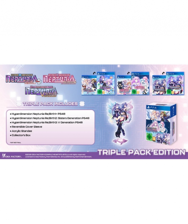 HYPERDIMENSION NEPTUNIA Re;Birth Series (1-3) Triple Pack PS4