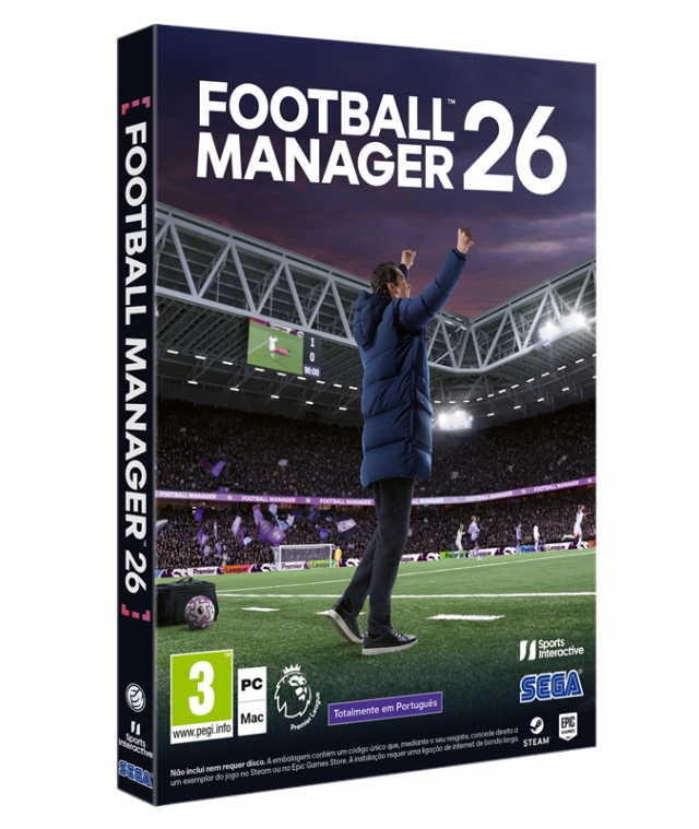 FOOTBALL MANAGER 26 (Código na Caixa) PC