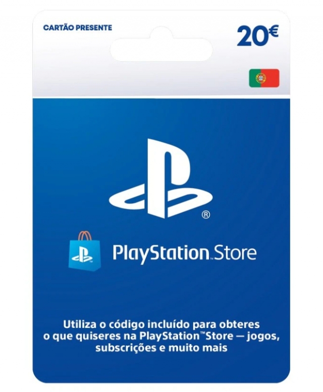 Cartão Presente PLAYSTATION NETWORK €20 (Envio por Email)