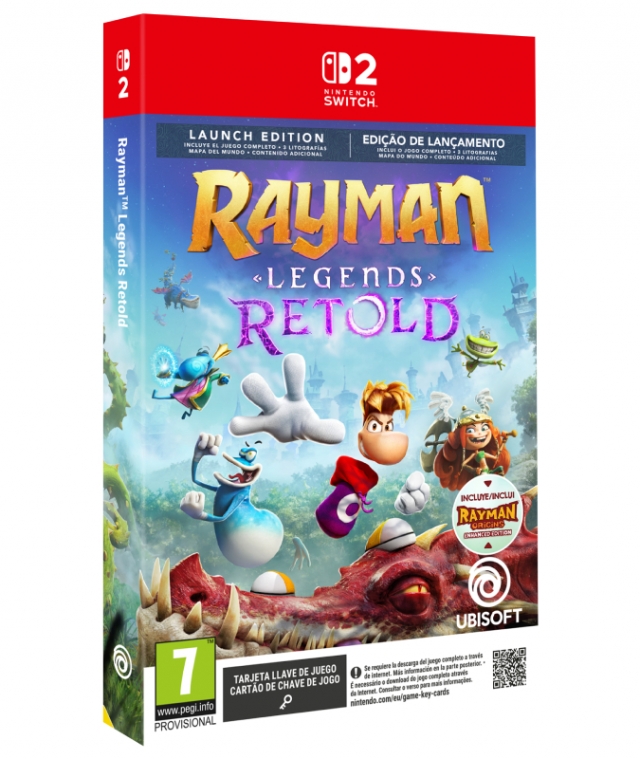 RAYMAN LEGENDS Retold Launch Edition Switch 2