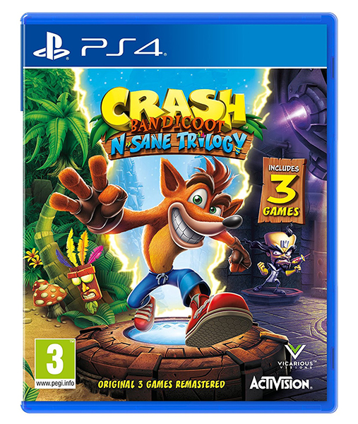 CRASH BANDICOOT N SANE TRILOGY PS4