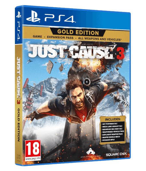 JUST CAUSE 3 Gold Edition (EM PORTUGUÊS) PS4