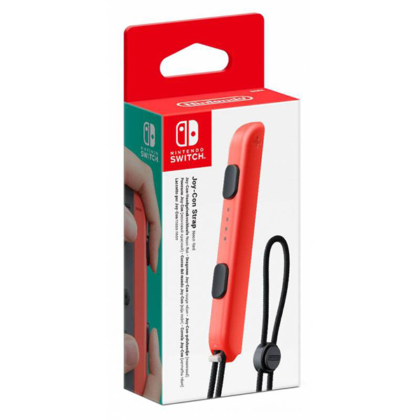 CORREIA JOY-CON Vermelho Neon Nintendo Switch